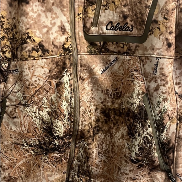 Cabela's Brown Camouflage Utility Jacket - Picture 5 of 7